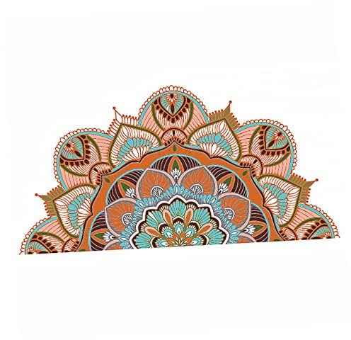 Veemoon Mandala Wandaufkleber aus Wasserfestem Pvc Einfach Anzubringen und Entfernen für Wohnzimmer und Büro als Dekorativer Wandsticker