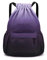 YYKSYDPT Borsa con coulisse per uomo e donna, zaino con tracolla Oxford con cerniera esterna, borsa impermeabile per viaggi, tempo libero o lavoro (Viola Scuro, S)