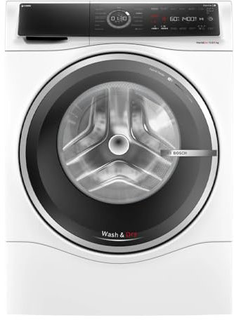 Bosch WNC25410GB Series 8, Free-standing Washer dryer 10.5/6 kg 1400 rpm
