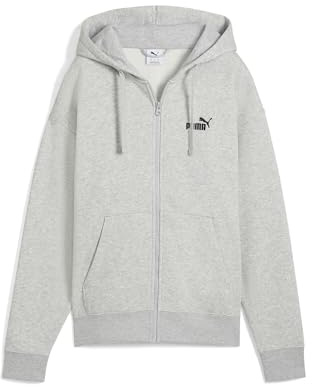 PUMA Damen ESS Small No. 1 Logo Comfort Hoodie mit durchgehendem Reißverschluss