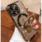 ZinLyuen Magnetic Case for iPhone 12 Pro Max Case Stand & Ring Holder Compatible with MagSafe Built-in Camera Lens Protector Shockproof Phone Case for iPhone 12 ProMax 6.7 - Gold