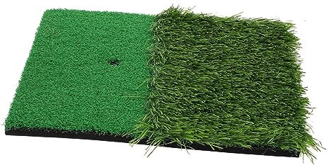 PAMINGONO Golf Trainingshilfe Matte Kunstrasen Abschlagteppich Rasenteppich Golf Trainingsrasen Training Pad Übungsmatte