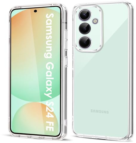 Filoto Ultra Clear TPU hülle für Samsung Galaxy S24 FE 6.7″(2024) | Ultra Clear, Ultra Dünn, Flexibles TPU, Militärischer Fallschutz, Erhöhter Kameraschutz, Präzise Aussparungen