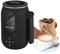Milchaufschäumer Elektrisch, 4-in-1 Milchaufschäumer mit drehbarem Griff 250ml Milk Frother Milchschäumer Elektrisch Leise für Kaffee Latte Cappuccino (EU-Stecker)
