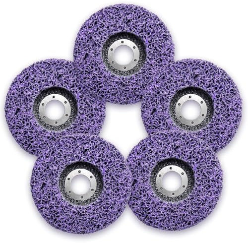 CROWNSHOP Paint Remover Discs 115mm 4.5 Strip Discs Stripping Wheel Wire Wheels For Grinders Angle Grinders Strip for Angle Grinders Poly Strip Wheel Grinding Wheel Abrasive