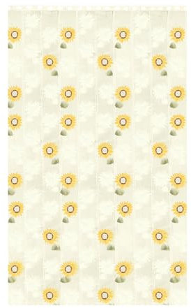 PARAMAISON Tenda Zanzariera, Retinata Piombata Antimosche Antizanzara Waterproof, Anelli Passanti | Pannello 150x250cm Girasole