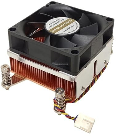 Disipador de calor for CPU de servidor LGA2011 estrecho 2U activo for ventilador de disipador de calor