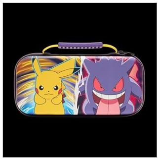 Born To Vape presente Sacoche pour Switch - Pikachu vs Gengar et son sticker BTV exclusif collectionnable