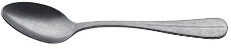 Utopia Vintage Rattail Cutlery Teaspoons - Case of 12 - Matt Finish Cutlery, 18/0 Stainless Steel
