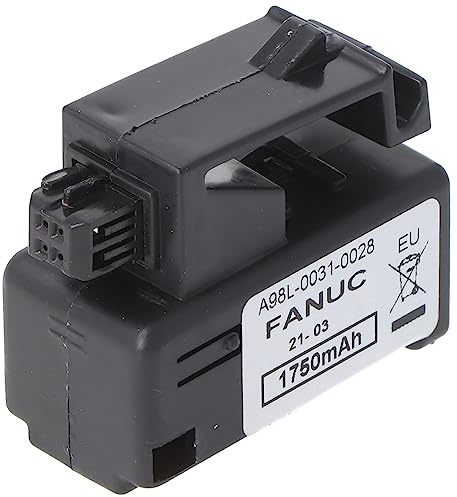 Speicherbatterie 3V kompatibel mit GE FANUC A98L-0031-0028 Batterie A02B-0323-K102