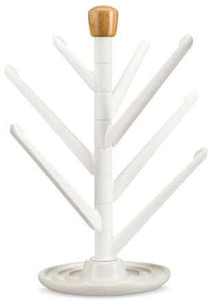 Full Circle FC19252 Branch Out Kitchen Sink Accessories, Plastic, White