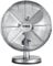 Tower T605000 Metal Desk Fan with 3 Speeds, Automatic Oscillation, 12”, 35W, Chrome