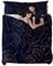 Maikoler Soft Cosy Easy Care Luxury 3 PCS Duvet Cover Chic Elegant Rose Gold Navy Blue Pattern Quilt Cover Bedding Set with Pillowcases - Double 200cm X 200cm