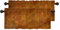 BaoNews Bronze Art Texture Kitchen Valances for Windows,Texture Copper Sheet Marble Orange Blackout Valances Curtains Multilayer Polyester Drapes for Kitchen Bedroom 2 Pack 52X18 Inches