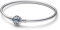 PANDORA Moments Disney Aladdin Prinzessin Jasmin Armreif aus Sterling-Silber mit künstlich hergestellte Kristallen, aus der Disney x Collection, Größe: 17, 592342C01-17