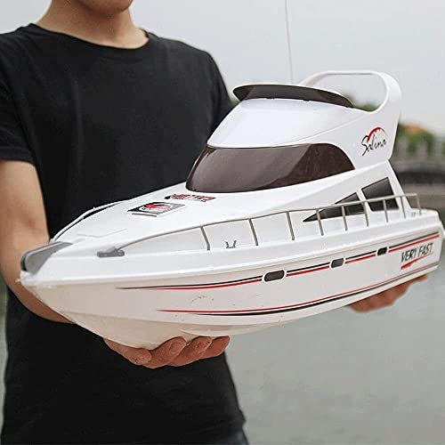 AUNEVN Remote Control Boats for Kids Adults Radio Controlled Ship Electrical USB Rechargeable 2.4 Ghz Model Rc Vessel 1/14 Scale Yacht Number for 12 Year Old Boys Games and Toys Gift 70Cm/1 Battery
