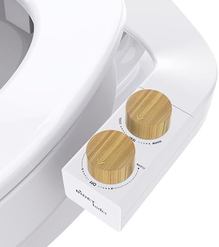 BIDETbidet SPA links/rechts wendbarer Warmwasser-WC-Aufsatz, nicht elektrisch, ultradünn, kann zwischen der rechten oder linken Seite umgeschaltet werden. Problemlose Installation (Videos ansehen)