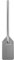 Wok Spatula Stainless Steel, All Metal Extra Long Handle Cooking Tools, Ultra Long Kitchen Mixing Spatula, Long Handle Cooking Spatula for Baking Stirring Mixing (61CM)
