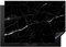 KitchenYeah© Copri Piano Cottura 75x52 cm Coprifornelli Tappetino per Induzione Fornello Tutto per la Cucina Marmo - Nero - Aspetto del marmo - Bianco - Lusso - Pietra