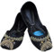 Women Ladies Elegant Designer Stunning Closed-Toe Traditional Ethnic Bridal Handmade Leather Flat Khussa Indian Pumps Slip on Shoes Size (4) Black