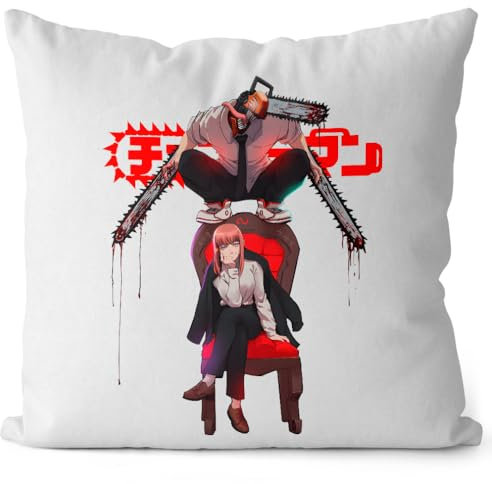 style3 Petlover Kissen mit Füllung 40cm Baumwolle denji Man Anime Manga Cosplay Chainsaw Devil