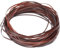 GORGECRAFT 5mm X 30m Rattan-Reparaturset Webmaterial Kunststoff Flacher Korb Weidengeflecht Schilfrohr Synthetisches Rattan Gewebt Strickmöbel Kunststoffrohr Für Garten Terrasse Stuhl Box Rotbraun