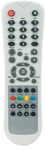 AULCMEET Neue Ersatz Fernbedienung passend für EDISION HYPNOS Remote Controller