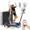 YCKJNB 360 Photo Booth Machine mit Flight Case, Kostenlose Logo Anpassung, Software Steuerung, Automatische Drehung für 2-3 Personen zum Stehen (26.8''/68cm)