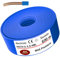 100 m cavo cavo a filo H07 V-U 1 x 1,5 mm² SW, GNGE, HBL, BR, GR, GN, GE, VIO, RT, WS, DBL, OR cavo singolo rigido (azzurro)