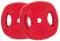 Weight plate disc vinyl (1 inch) weights set for lifting Dumbbell bars strength training home gym fitness workout 2.5kg, 5kg, 10kg, 20kg set (5kg x 2 = 10 RED)