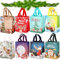 Anyingkai Weihnachts Geschenktüten,8pcs Wiederverwendbare Weihnachten Vliestüten,Geschenktüten weihnachten,Einkaufstasche, Weihnachts Party,Weihnachtstaschen mit Griffen,21 * 12 * 26cm (8PCS)