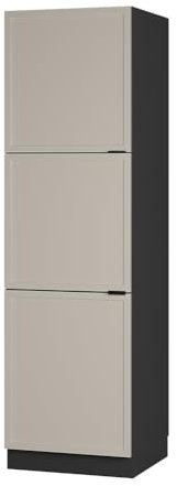 Vicco Armario para cocina Fame-Line, GrisBeige, 60 cm