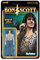 Super7 Bon Scott (Leopardenmuster) – 9,5 cm große Bon Scott Actionfigur mit Zubehör, klassische Rock-Sammlerstücke und Retro-Spielzeug