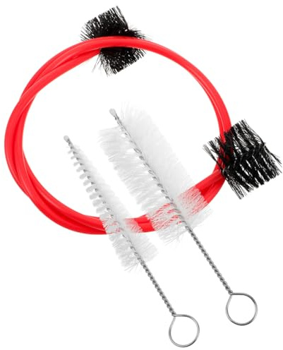 Abaodam Trombone and Euphonium Cleaning Kit with Mouthpiece and Valve Brushes, Wind Instruments Cleaning Set for Trumpet, Clarinet, and Saxophone Maintenance