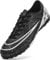 NUTTOPL Football Boots Boys Soccer Athletics Shoes Teenager Indoor Outdoor Sneakers Girls Soccer Shoes Profession Athletics Kids FG/AG Turf Trainers for Unisex Black 4 UK