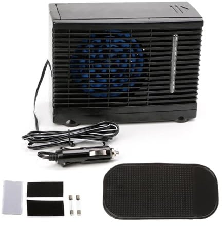 Adjustable 12V Car Air Conditioner Cooler Cooling Fan Water Ice Evaporative