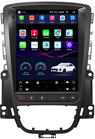 Android 14 Auto-radio-stereo-sat Nave-kompatibel Mit Opel Astra J 2012-14 Multimedia Player Gps-navigation Fm-empfänger Mit Ips-touchscreen-unterstützung 4g+wifi/carplay/bluetooth(Color:M600S)
