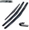 Juego de escobillas limpiaparabrisas Delanteras y traseras para Toyota, Land Cruiser J150 2009-2019, Parabrisas, Ventana de 26 + 20 + 12
