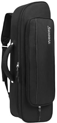 TTETTZ Trompete Rucksack Fall Trompete mit Tasche-Wasserdicht & Stoßfest – Leichtes Nylon-Material – Verstellbarer Schultergurt für Konzert Außerhalb Trompeter