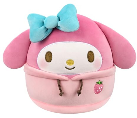 Squishmallows Original Sanrio 8-Inch Dabodabo Hoodie My Melody – Official Jazwares Plush (Little)
