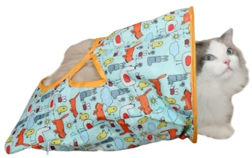Vllold Katzentunnel-Spielzeug, Katzentunnel-Tasche, faltbar, interaktives, kreatives Haustierspielzeug für Spielübungen, Unterhaltung, ermutigende Übung, Kätzchen, Indoor-Erkundung