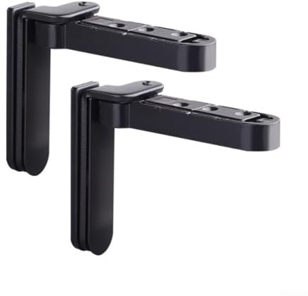 2Pcs 3D Adjustable Invisible Door Hinges for Wooden and Furniture Doors Zinc Alloy Construction for Lasting Performance (Silver)