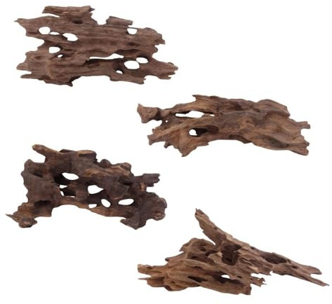 AquaOne Honey Comb Wurzel M 1 Stück Aquarium Wurzel Mangrove Holz Deko Aquascaping Dekoration Landschaft Moos Natur Echtholz
