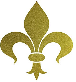 Florenz Schwert Lilie 8cm gold Aufkleber Tattoo Fliesen Spiegel Glas Tür Auto Heck Folie
