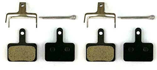 BODYART 2 Pairs Ersatz MTB Fahrrad Scheibenbremsbeläge für Tektro E10.11 Shimano M275 M315 355 375 416 475 515 525 575
