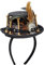 W WIDMANN MILANO Party Fashion 00811 - Voodoo Minihut, Haarreifen, Accessoire, Kopfbedeckung, Mottoparty, Karneval