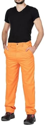 Pantaloni da lavoro da uomo, pantaloni da lavoro modello classico, pantaloni cargo, abiti da lavoro, Made in EU, Colori diversi