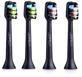 Bürstenkopf VITAMMY Symphony 4 Stück / black