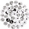 BEEFLYING 100 Stück Halbrunde Katze Glascabochons Retro Schwarzweiß Bild Glascabochons 25mm Bedruckte Glascabochons für Cameo Foto Anhänger Schmuckherstellung