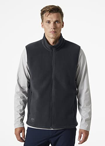 Helly Hansen Herren Weste mit Reißverschluss Manchester 2.0 Fleece Vest, Marine, 3XL